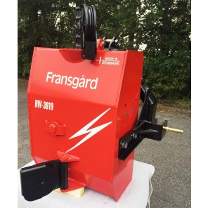 Fransgård hydr.vinsj HW-3019 m/8mm*40m wire mont og 7m styrekabel