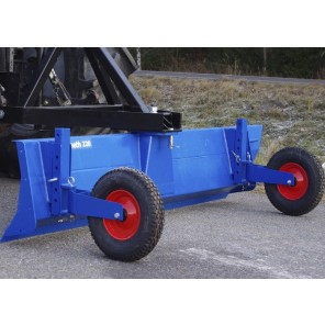 LILLESETH SNØ-/PLANNERINGSSKJÆR 190CM M/KASTVING OG REG.HJUL