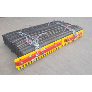 GUMMISLODD 2000MM MED TANNET  STÅL +25 CM EKSTRA