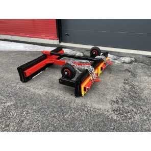 GUMMISLODD 1400MM MED TANNET  STÅL UNI/ATV MED  HJUL