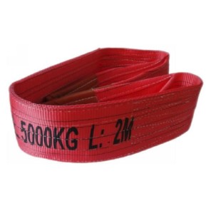 BÅNDSTROPP 5 TONN 3 M RØD
